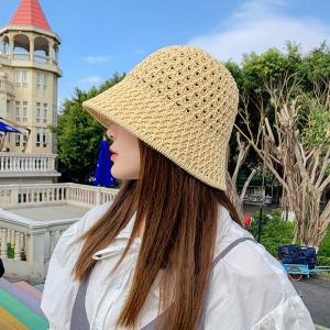 [킨즈]1+1 라운드 메쉬 버킷햇 썬캡 여름 모자 니트 메쉬 벙거지 자외선차단