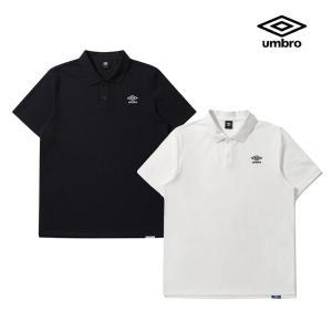 [신세계몰][엄브로] 매장판 남녀공용 에센셜 카라 반팔 티셔츠 UP123CTS31 2종 택1