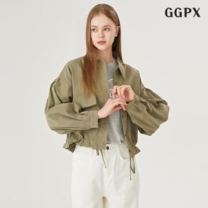 [GGPX]캐쥬얼 야상 투포켓 카라 스트링 자켓 (GOAJK009D)