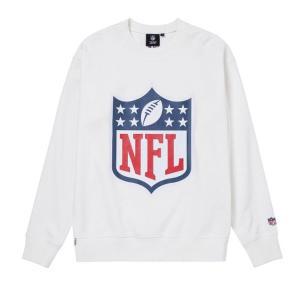 [NFL](하남점)남녀공용 맨투맨 티셔츠(5컬러) 빅쉴드 로고 맨투맨  F221USW107 남녀공용 티셔츠