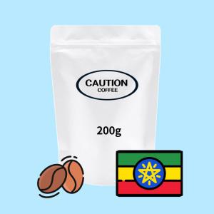 [커피주의] 깔끔한 산미의 매력 에티오피아 워시드 중배전 원두커피 200g