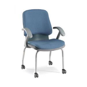 [RGM8QQT2]회의실 의자 팔걸이 로라 블루 디자인 용품