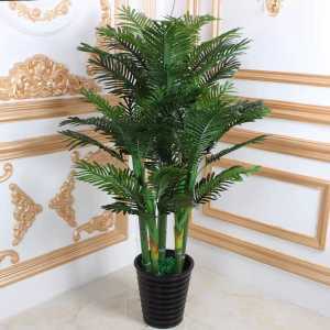 인조 야자수 나무 조화 식물 인조목 정원 장식품 1.6m