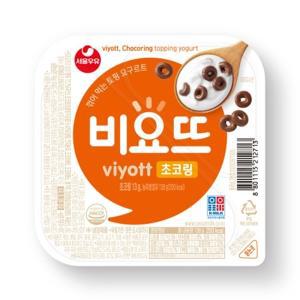 [냉장]서울우유 비요뜨 초코링138gx12개