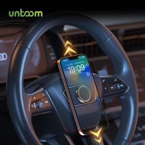 핸드폰거치대 Untoom 마그네틱 자동차 핸들 휴대폰 거치대 범용 강한 자석 마운트 스탠드 GPS 브래킷