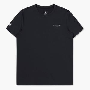 [갤러리아] [르꼬끄]유니 폴리스판 반팔 티셔츠-QP123GRS21-BLACK