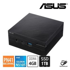 에이수스 ASUS 미니PC PN41-BBC099ML 인텔 N5105 RAM 4GB SSD 1TB 듀얼랜