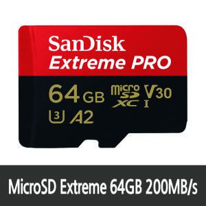 ENL 샌디스크정품Micro Extreme PRO 64GB/200MB/s/A2/ U3