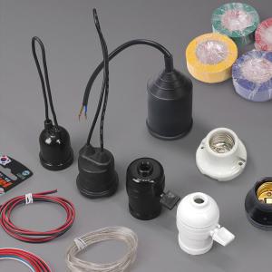 전기자재모음 멀티탭 절연테이프 스위치 콘센트 방수소켓 건전지 LED전구 전선 램프소켓