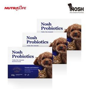 노쉬 프로바이오틱스 3박스 강아지 고양이 유산균+아이케어1병