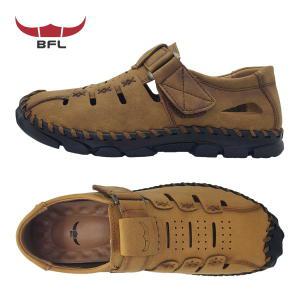 BFL 881 발편한 남성 여름 캐주얼화 벨크로 샌들 신발
