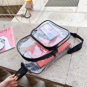 속보이는 투명 백팩 비취백/학생 여름 패션 여행가방