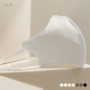 씨오르 50매입 브이핏 새부리형마스크 패션 컬러 귀편한마스크 소형, 중형, 대형 (퓨어 화이트)