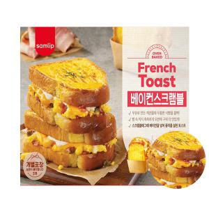 삼립 베이컨 스크램블 프렌치 토스트 495g / 냉동 샌드위치 홈카페