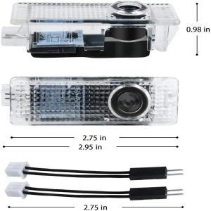 LED  문짝 라이트 웰컴 레이저 프로젝터 램프, 미니 소형 쿠퍼 컨트리맨 클럽맨 R55 F54 액세서리, 2 개