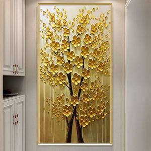 돈들어오는 그림 대형 액자 황금나무 금전운 풍수 선물