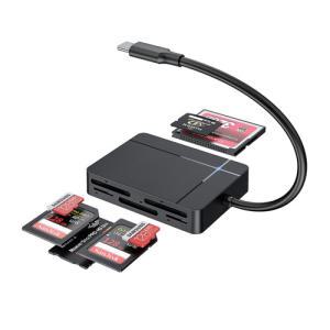 라온 CR-700C 7in1 Type-C USB3.0 TF/M2/XD/CF 플래시 메모리 마이크로 SD카드 C타입 멀티 카드리더기