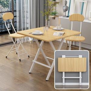 접이식 테이블 의자2개 세트 보조 폴딩 식탁 S337