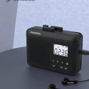 6507 레트로 스테레오 워크맨 휴대용 카세트 음악 플레이어 테이프, MP3  녹음기 지지대 TF 카드 32G
