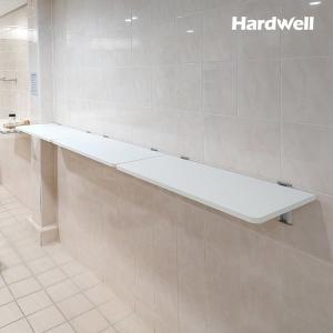[하드웰] 시스템 벽선반 1단 세탁실 벽걸이 원목 다용도실