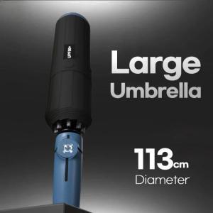 암막양산 UV 차단 대형 접이식 자동 우산 남성 여성용 햇빛가리개 강력한 방풍