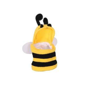 재미있는 꿀벌 모양의 새 옷 비행 복장 의상 코스프레, 겨울용 따뜻한 모자 후드 애완 동물 액세서리