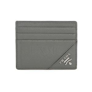 [중고명품] 프라다 카드지갑 명함지갑 심플카트 2MC223 그레이