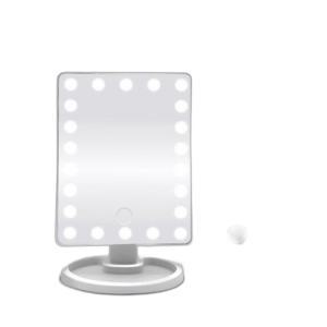 화장대 메이크업 탁상 조명 거울 사각 LED