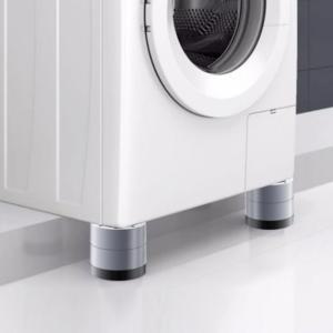 소음방지 높이조절 세탁기 받침대 12p세트(2단)용품 건조기 높이 수평 가구높이 가전높이