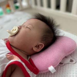 유아용 베개 아기 아기용 아기목 나비 블랭킷 낮잠 뒤통수배게