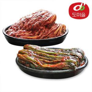 [도미솔] 박미희 포기김치 3kg+갓김치 2kg