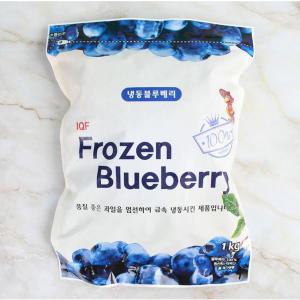 USA 프로즌 블루베리 4kg/JA 눈건강에좋은 냉동신선과일