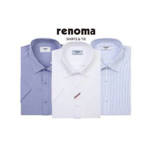 [롯데백화점]레노마(셔츠) 레노마셔츠 남성 구김적은 스판 반팔 와이셔츠 남방 모음전(선물포장가능)