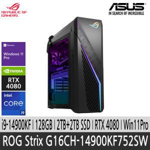 ASUS ROG Strix G16CH 14900KF752SW i9-14900KF/128GB/2TB+2TB/RTX 4080/Win11 Pro 게이밍 컴퓨터 게이밍PC 고사양PC