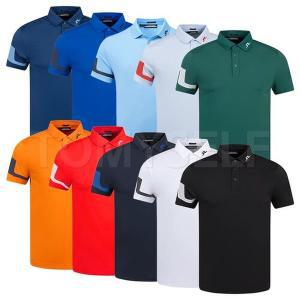 [신세계몰]제이린드버그 골프웨어 남성 23FW Heath 히스 레귤러 반팔 티셔츠