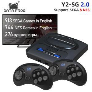 레트로 게임기 DATA FROG-16 비트 비디오 게임 레트로 복고풍 엔틱 Sega Genesis 및 메가 드라이브 게임과