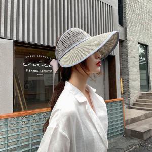 여성 자외선차단 라탄 썬캡 햇빛차단 농사 골프 여름 선캡 모자