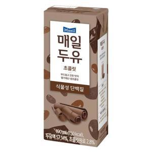 [매일유업] 매일 두유 초콜릿 190ml x 24팩