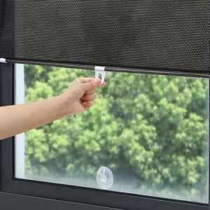 셀프 창문 붙이는 유리창가리개 가벼운 부착형 슬림 얇은 원터치블라인드 사생활보호 반투명