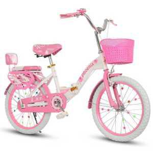 어린이자전거 여아 선물용 여자아이 핑크 네발 자전거