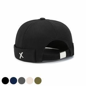 남여공용 깔끔한 디자인 X징 포인트 패션 와치캡