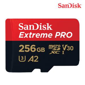 (특 가) 샌디스크 MicroSDXC Extreme Pro  256GB 170MB/s UHS-I U3 4K V30/QXCZ
