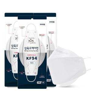 [신세계몰]삼육오에어컷 KF94 3D마스크 (대형,흰색) 100매