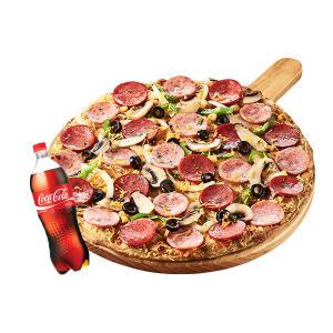 [피자마루] 몬스터 콤비네이션 피자 + 콜라 1.25L