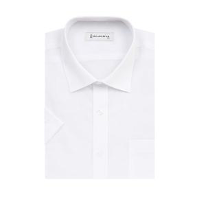 [신세계몰]밀라노바 반소매 레귤러 화이트 드레스셔츠