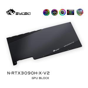 Bykski 3090 GPU 워터 블록 NVIDIA ZOTAC Palit INNO3D GALAX Founder Edition RTX 3080 그래픽 카드 N-RTX