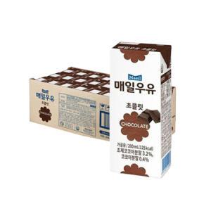 매일우유 초콜릿 멸균 200ml X 24개_MC