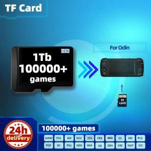 오딘 2 프로 메모리용 TF 게임 카드 모든 에뮬레이터 사전 설치 레트로 PS2 PSP 휴