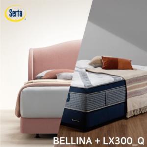 [썰타 코리아] BELLINA (핑크) LX300(Q) / 침대 SET