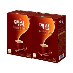 갤러리아 동서 맥심 아라비카 커피믹스 100T X 2개